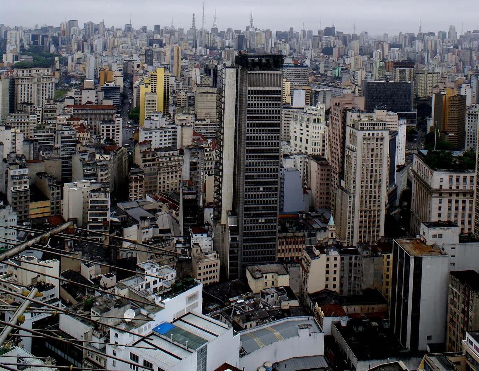 Vista dos edifícios do Centro de São Paulo