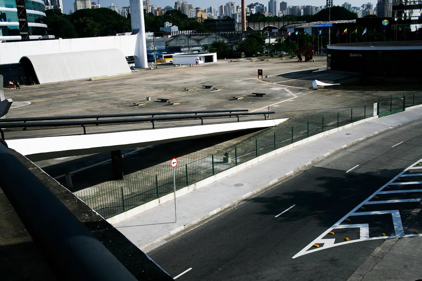 Memorial da América Latina, projetado por Oscar Niemeyer, na Barra Funda