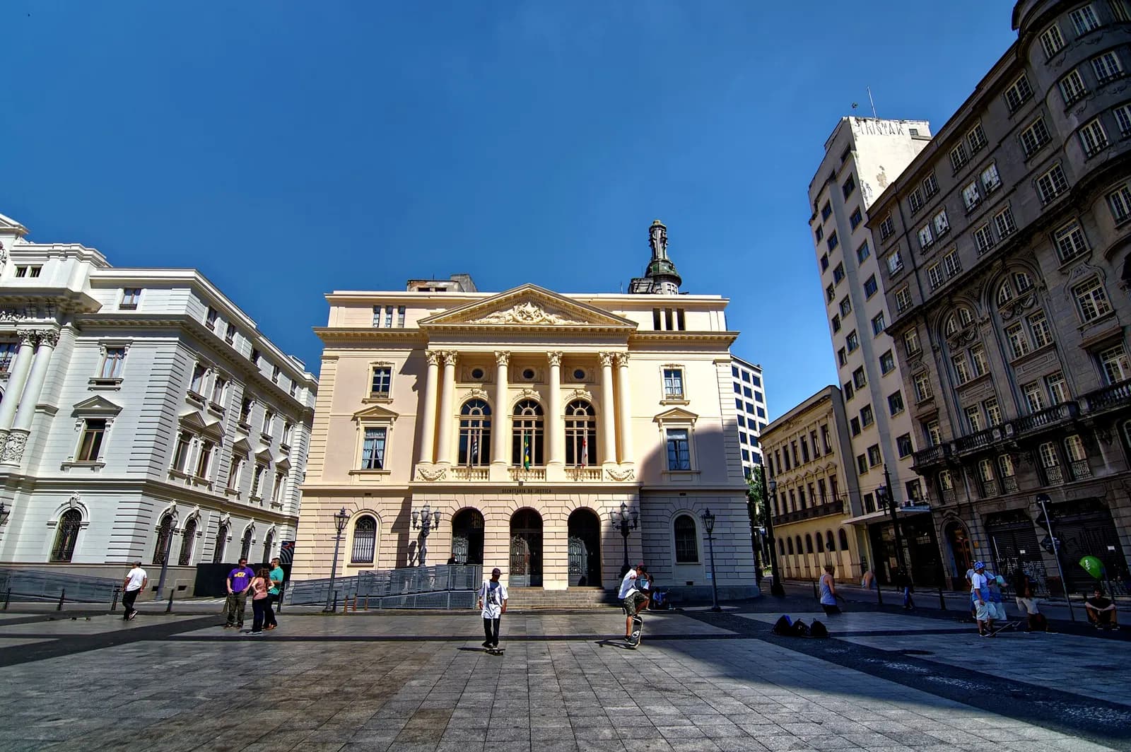 Pateo do Collegio square in downtown São Paulo